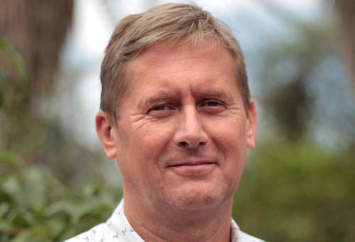 A headshot of Peter Stewart